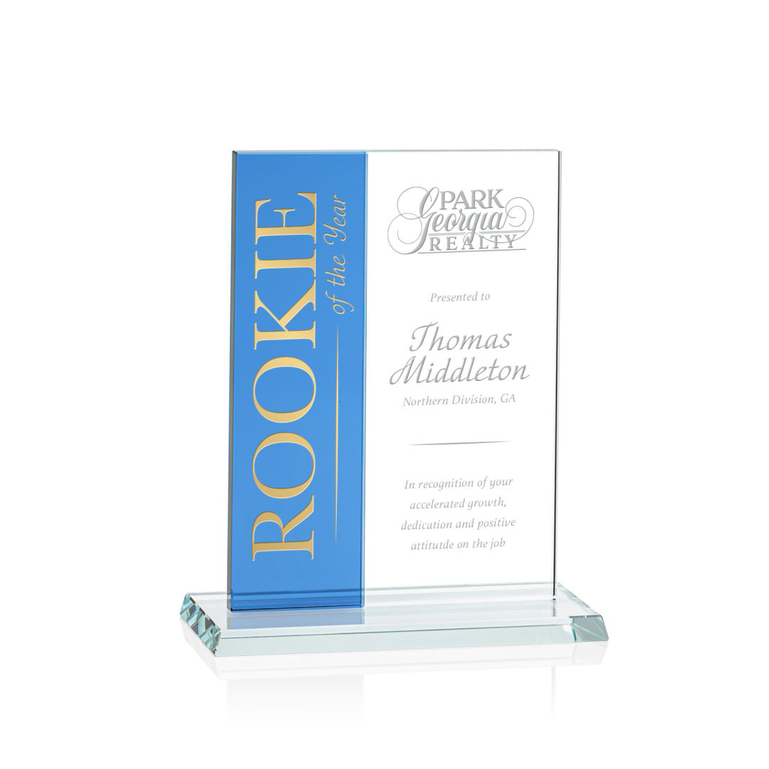 Composite Vertical Award - Blue 3
