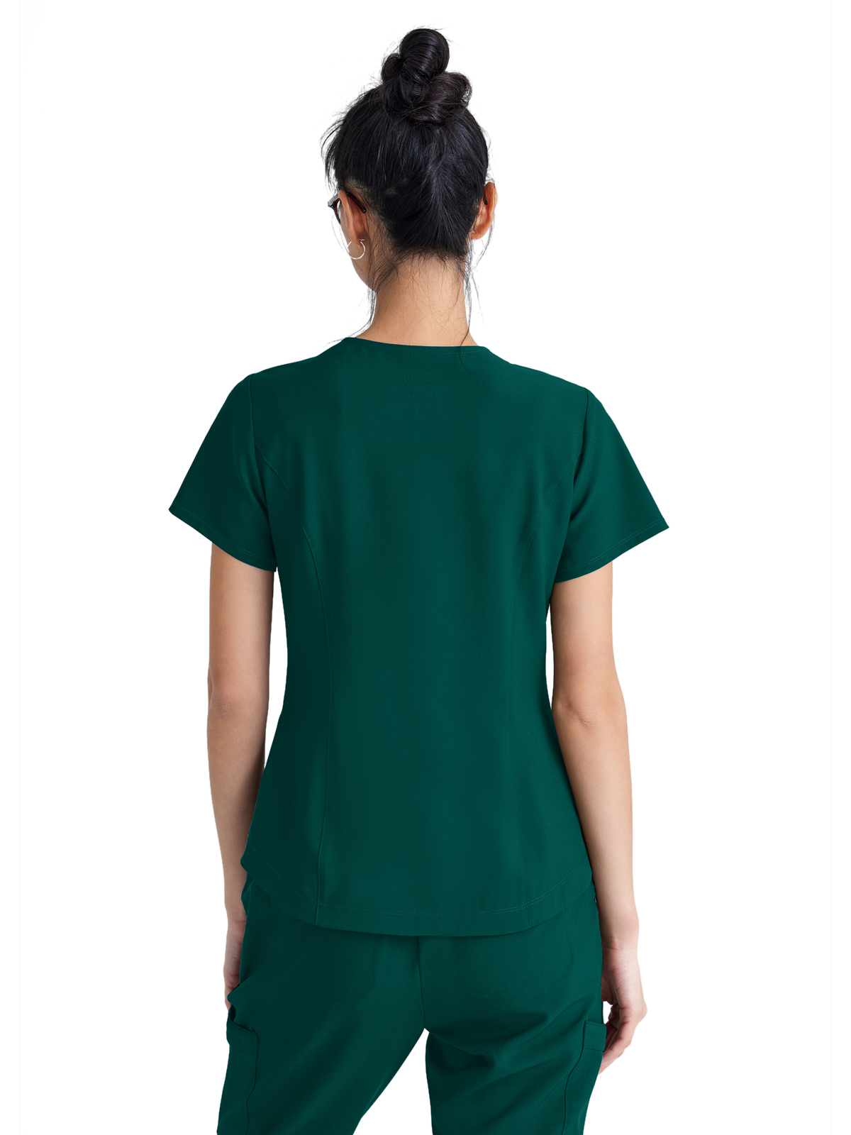 Grey's Anatomy Evolve Stretch - Women's Two-Pocket V-Neck Rhythm Scrub Top 30
