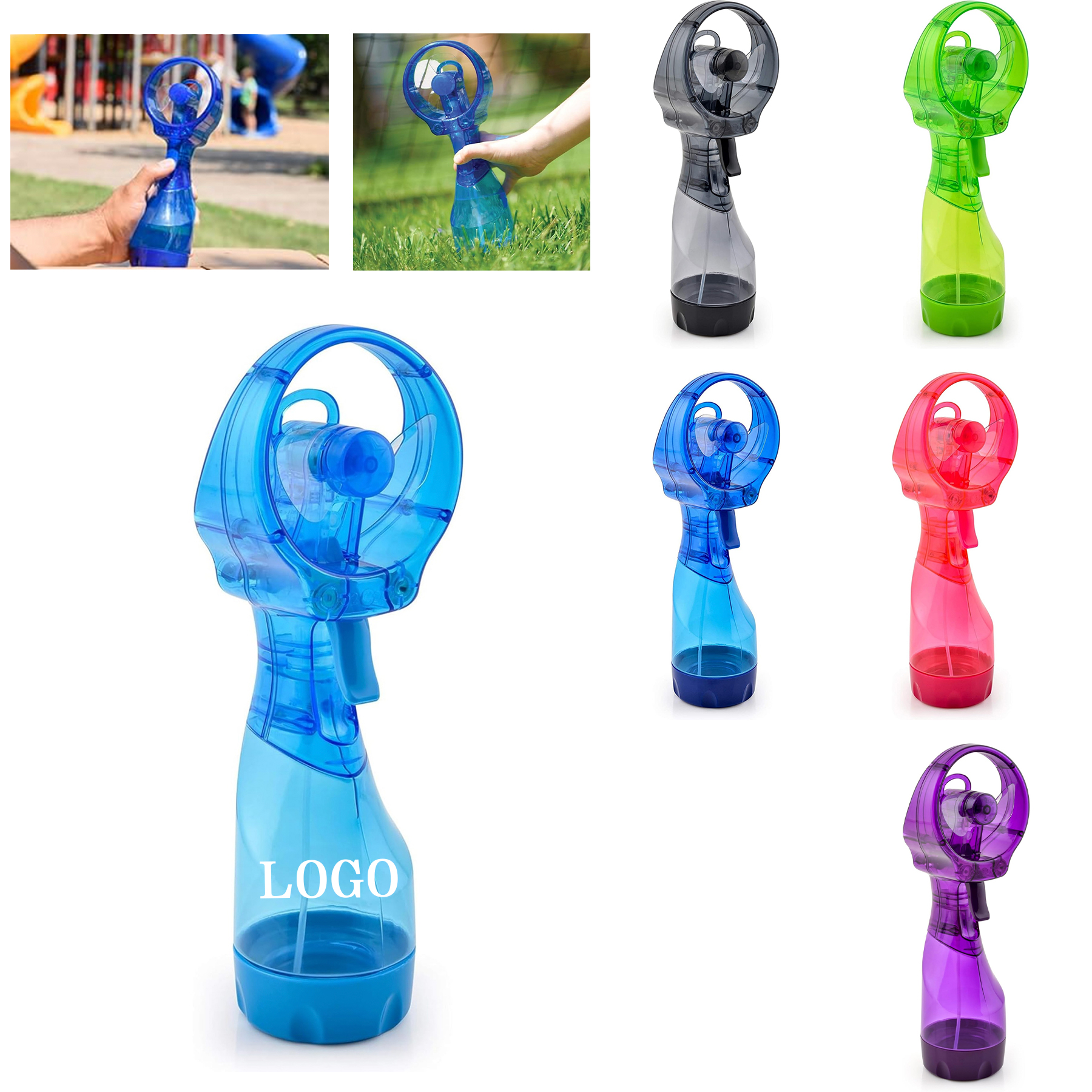 Handheld Water Misting Fan 4