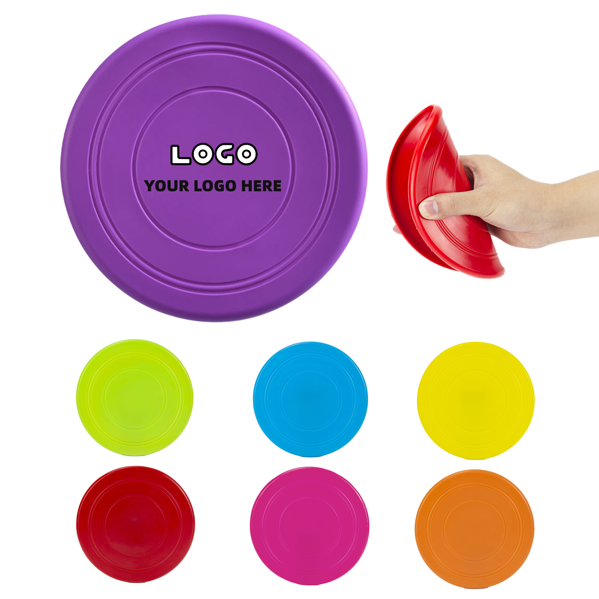 Safe Silicone Pet Flying Disc 3