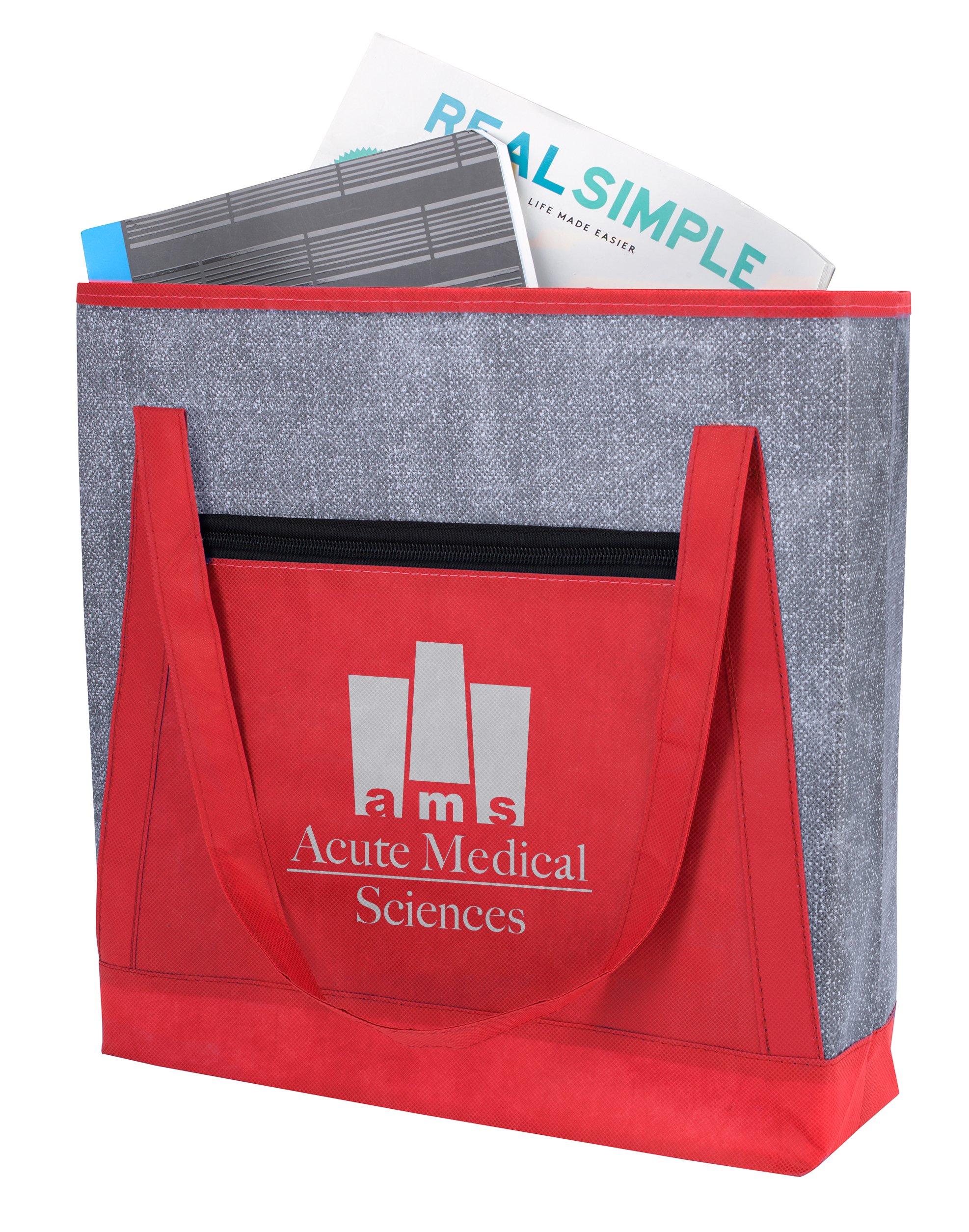 Good Value™ Heathered RPET Non-Woven Tote 9