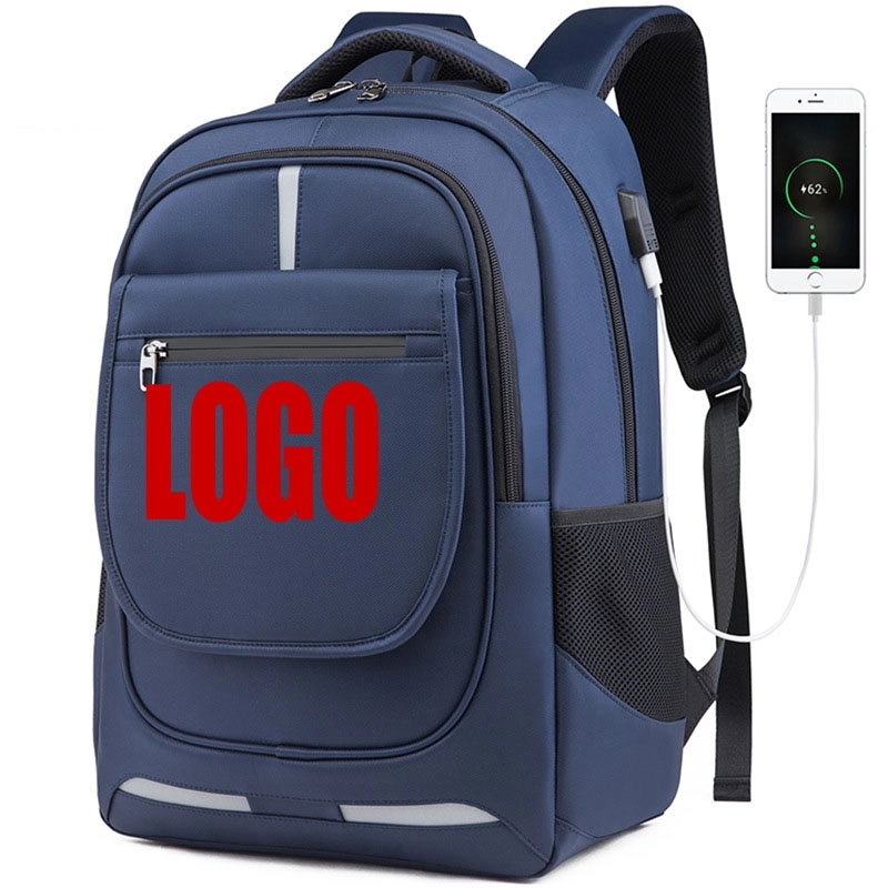 Waterproof Business Casual Laptop Backpacks with USB Port 3