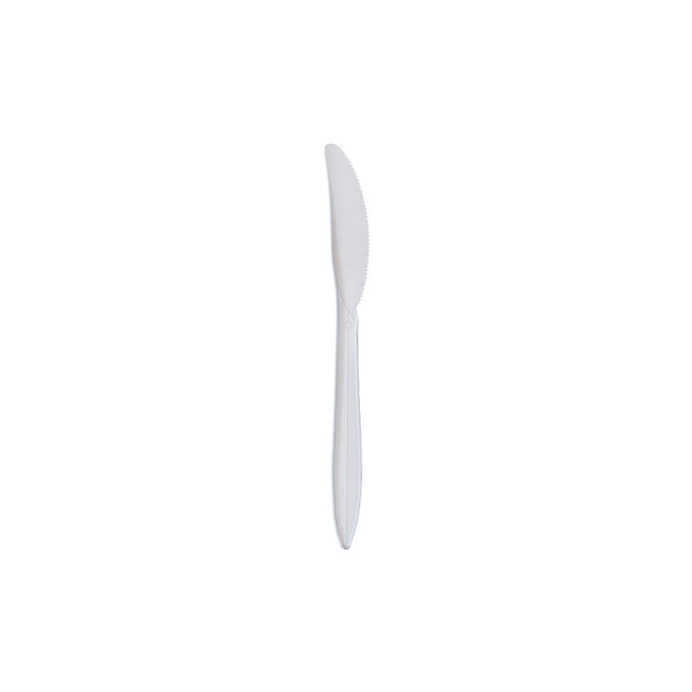 Plastic Knives - White Medium Weight 1000-Pack 2