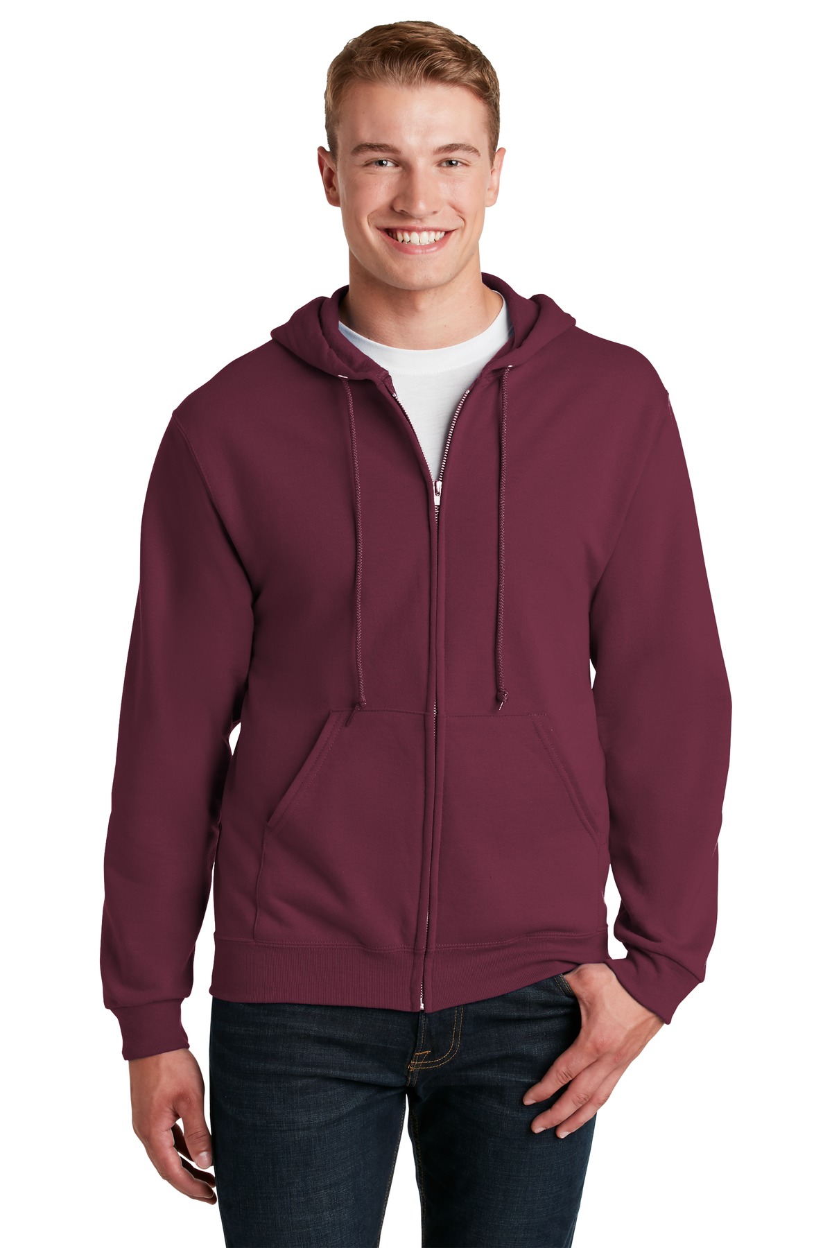 Jerzees® NuBlend Full-Zip Hooded Sweatshirt 28