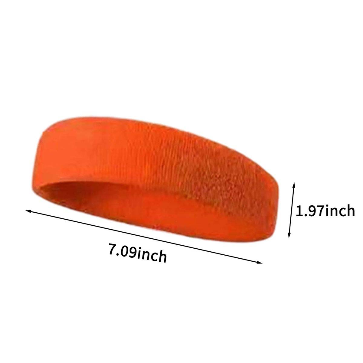 Durable Terry Cloth Headband for Workouts 5