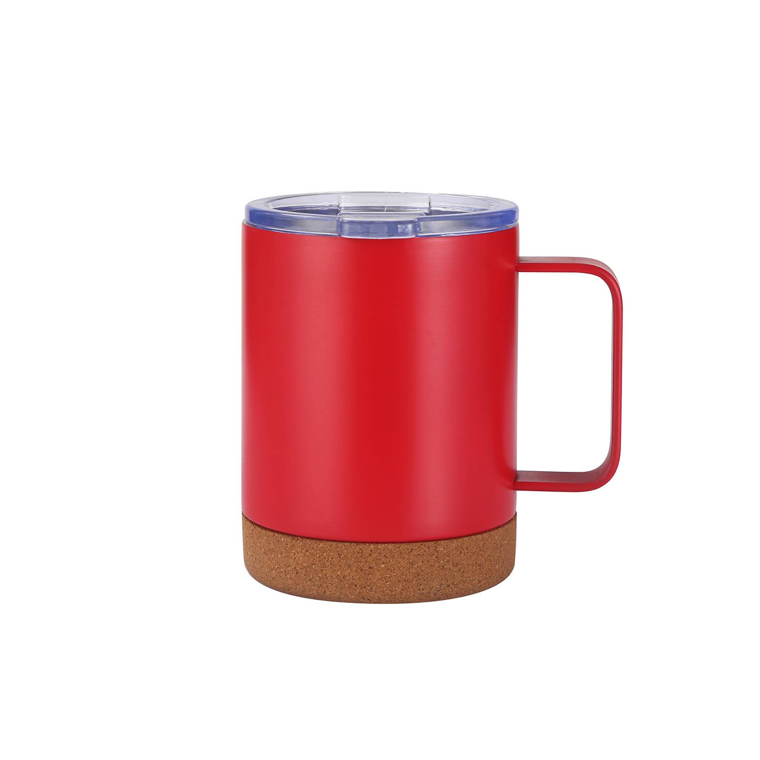 Double Layer Stainless Steel Mug w/ Cork Base Pad 6
