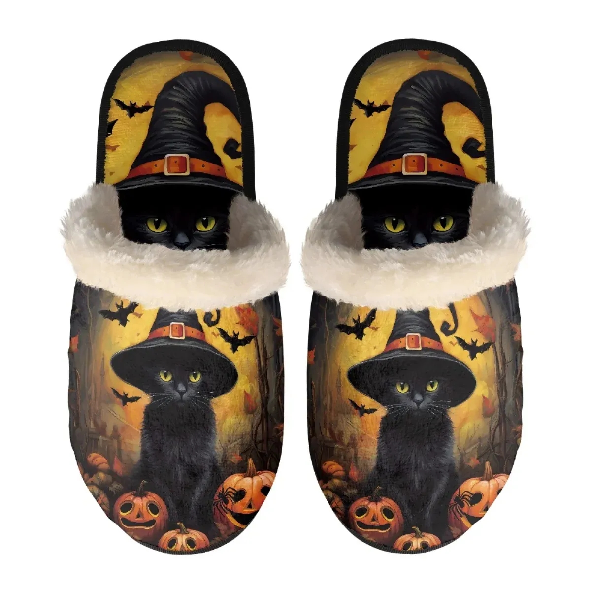 Plush Furry Slippers- Cozy Cotton Comfort 3