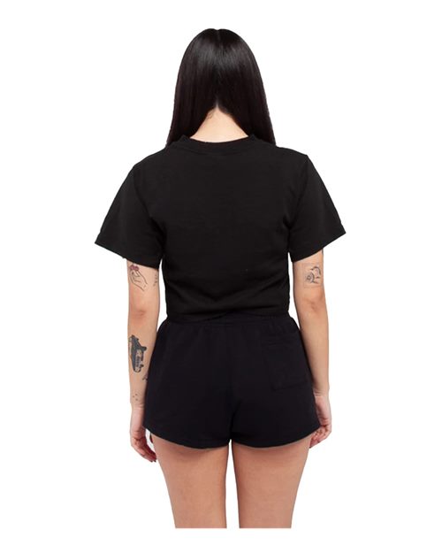 Women's Garment-Dyed Fleece Shorts - SHGWS 6