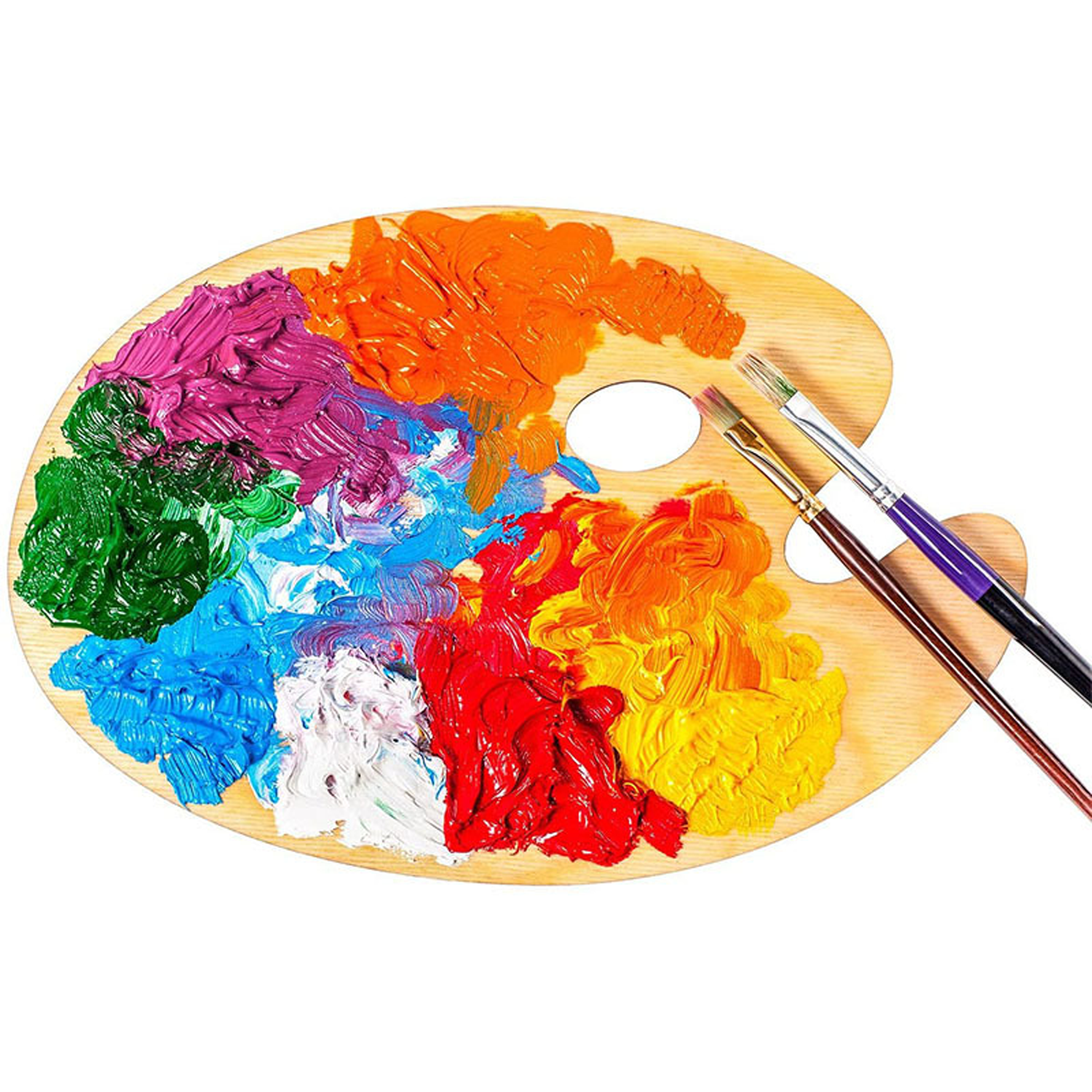 Wooden Palette for Children 4
