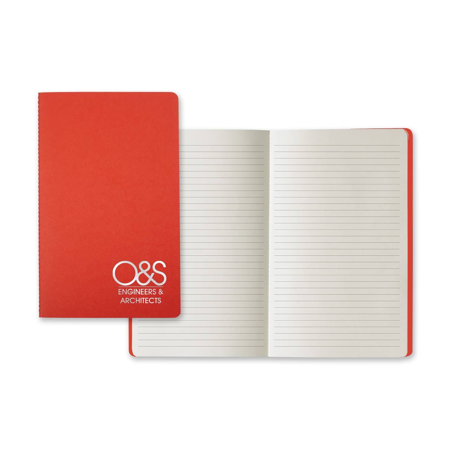 Castelli Prisma Medio Saddle Stitched Lined Ivory Page Journal 18