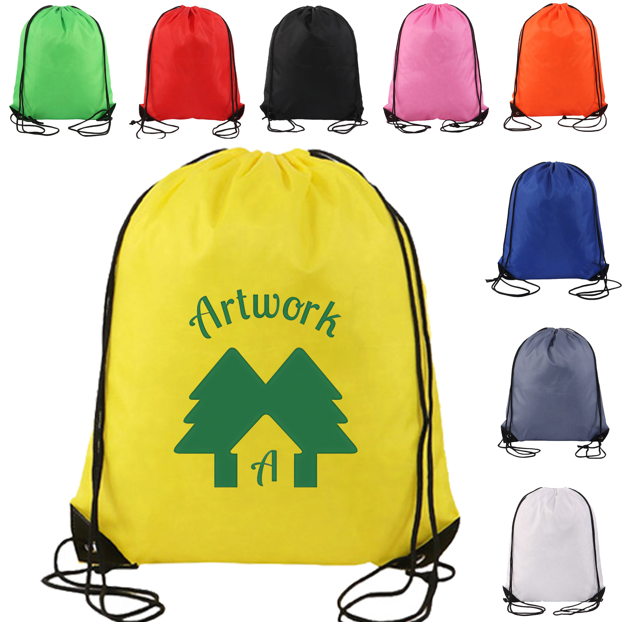 Travel Lightweight Drawstring Bag 6