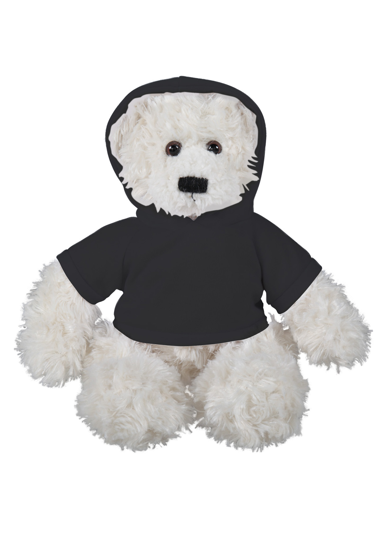 soft plush Cream Brandon Bear with hoodie 17