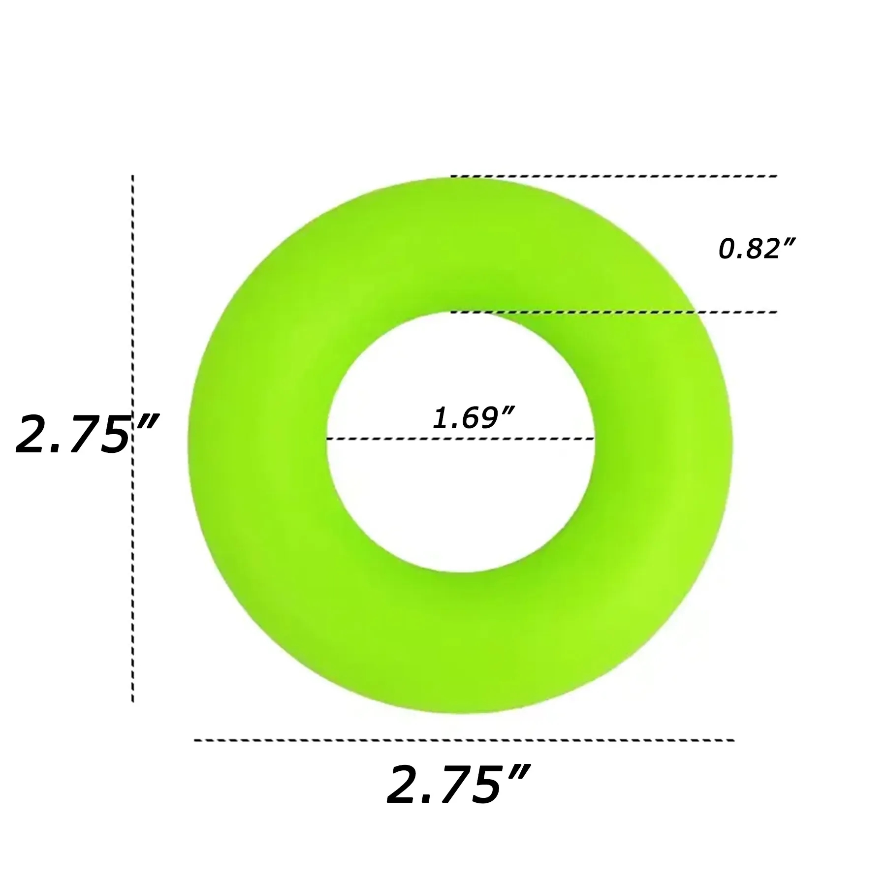 Silicone Rubber Portable Strength Hand Grip Ring 3