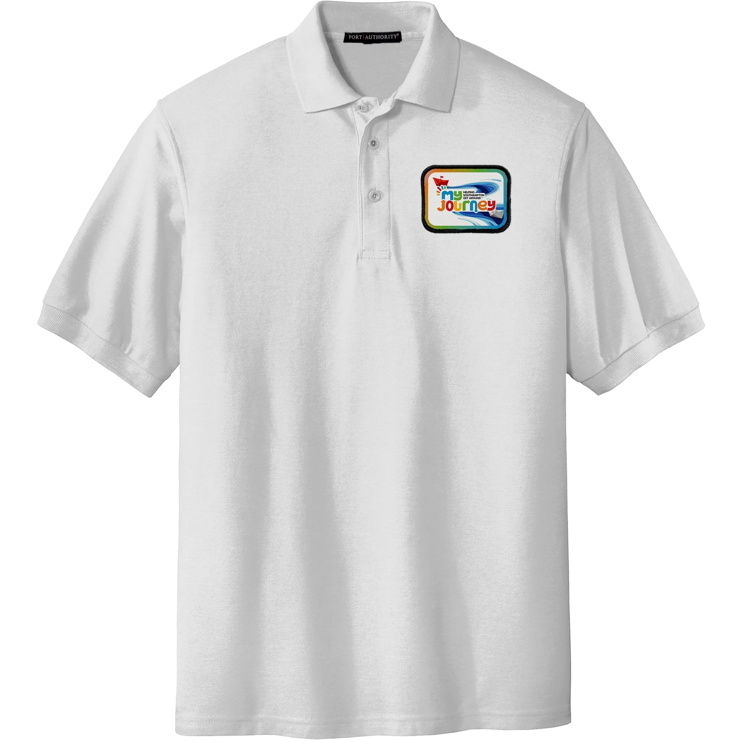 PORT AUTHORITY(R) SILK TOUCH(TM) POLO WITH EMBLEM 76