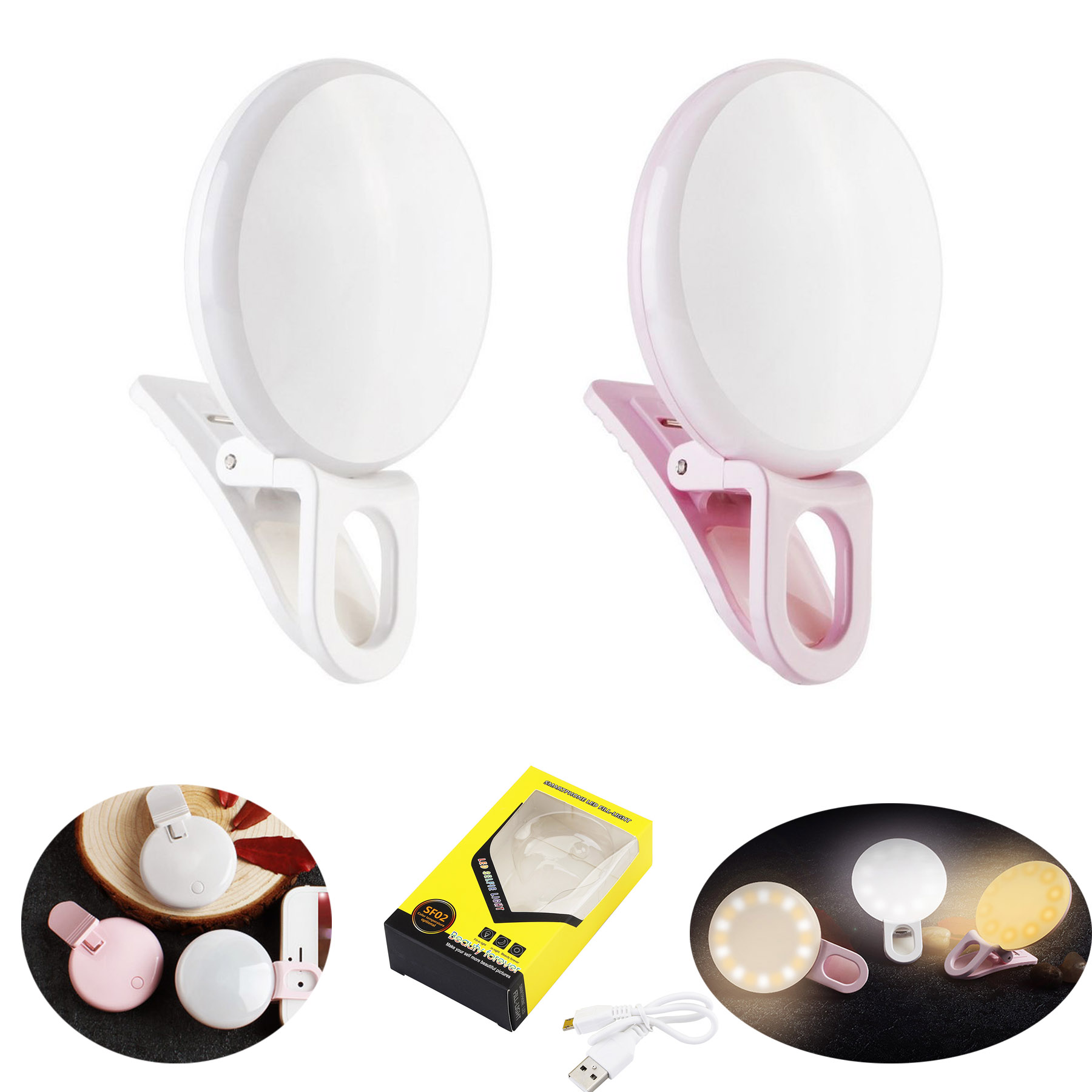 Rechargeable Selfie Light 1