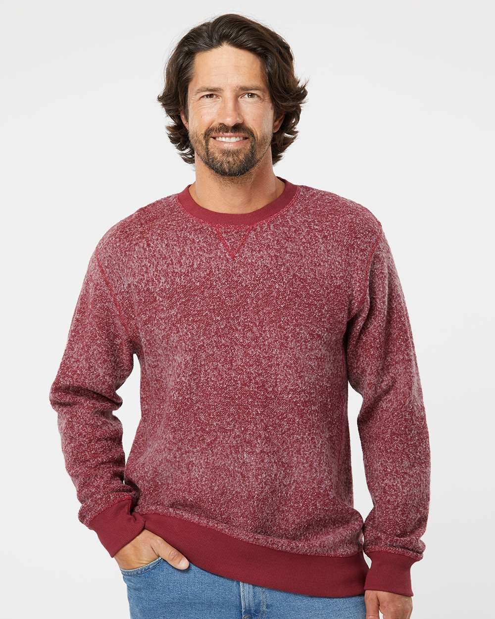 Unisex Aspen Fleece Crewneck Sweatshirt - 8712 13