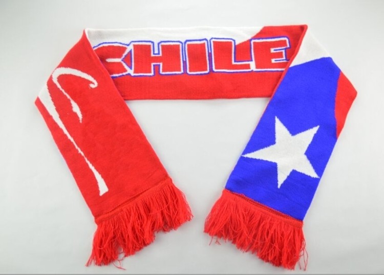 Custom Knitted Fan Scarf 2
