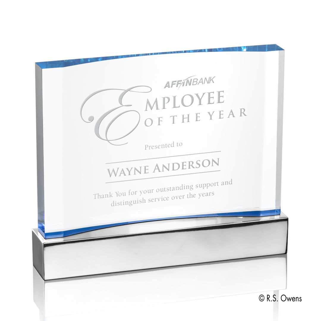 Cornerstone Award - Blue 3