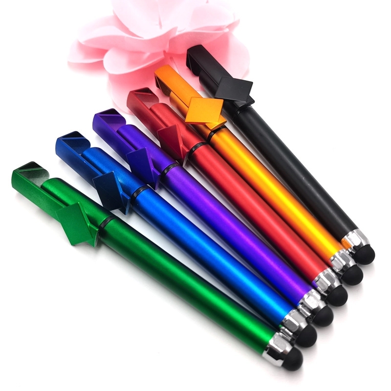 Plastic Pens with Touch Screen Stylus and phone holder 3