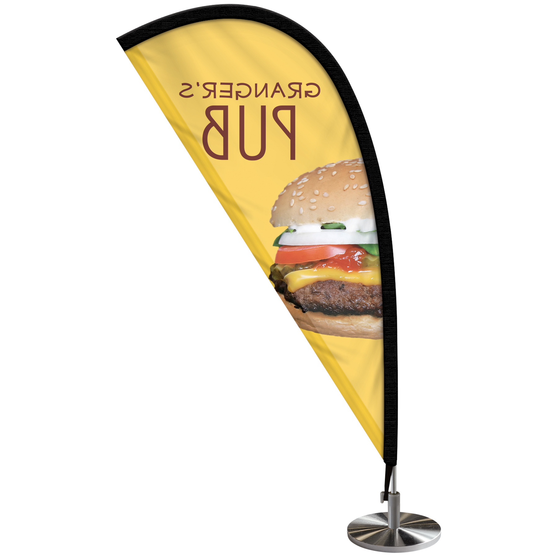 Mini Desktop Teardrop Banner 16