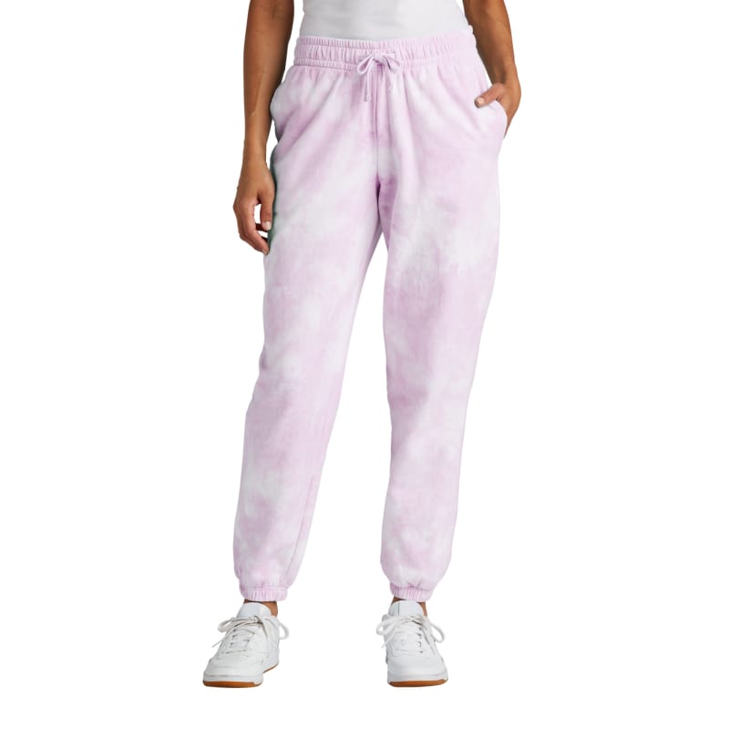 Port & Company Women's Beach Wash Cloud Tie-Dye Sweatpant 8