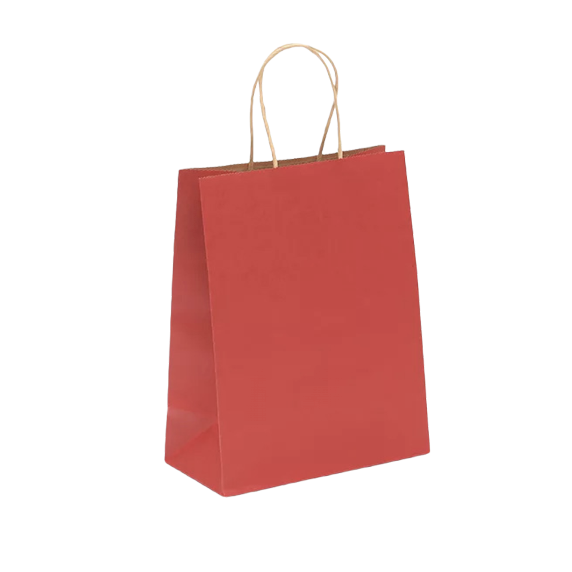 MOQ 100 PCS Durable Kraft Paper Handbag 2