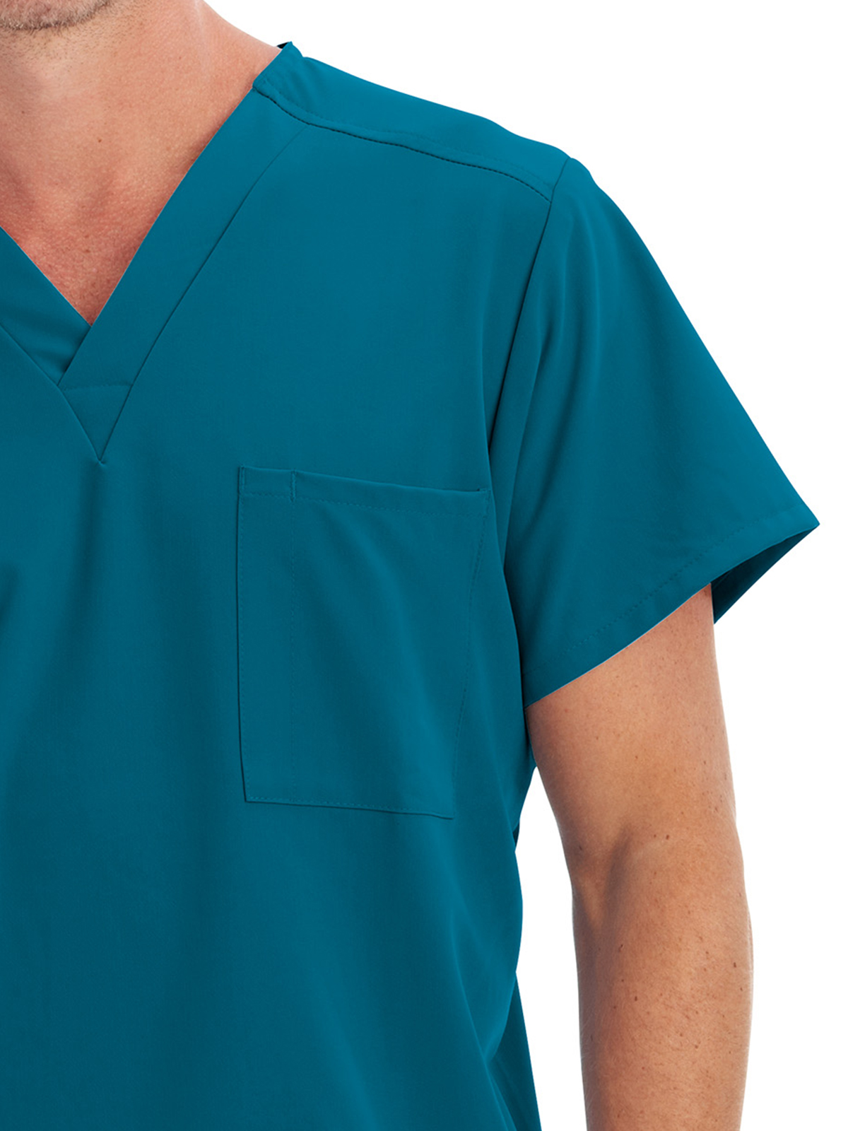 Jockey - Unisex 1-Pocket V-Neck Top 5