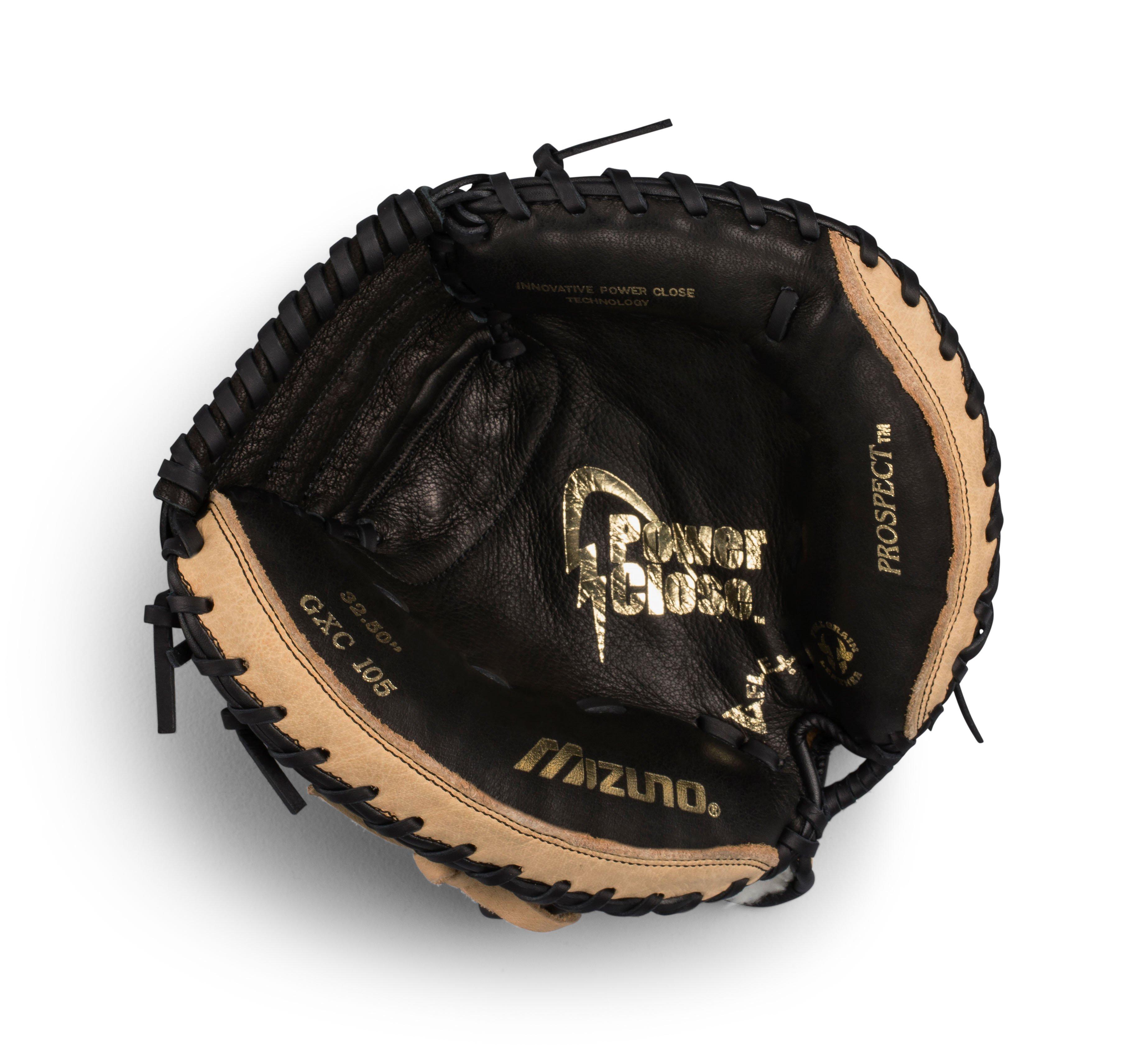 Prospect Series Youth Baseball Catcher's Mitt 32.5", Full Grain Pigskin 3