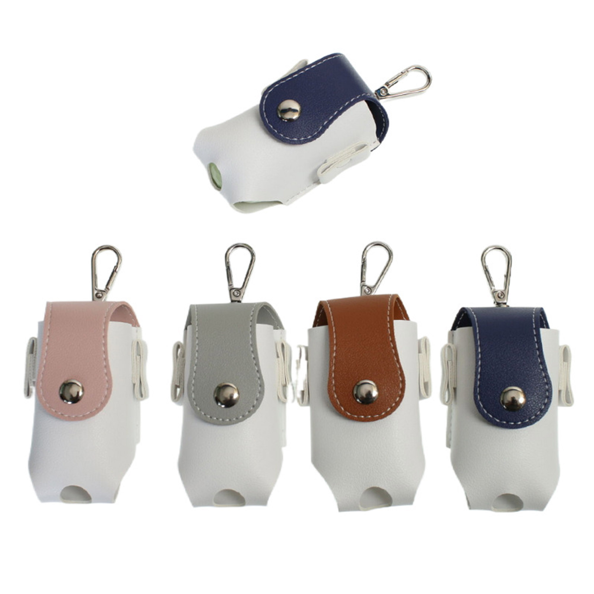 Leatherette Golf Ball Pouch Tee Holder 7