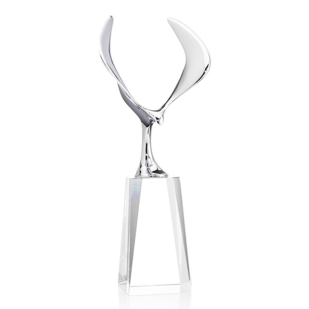 Maverick Eagle VividPrint™ Award on Cairns Base - Clear 8