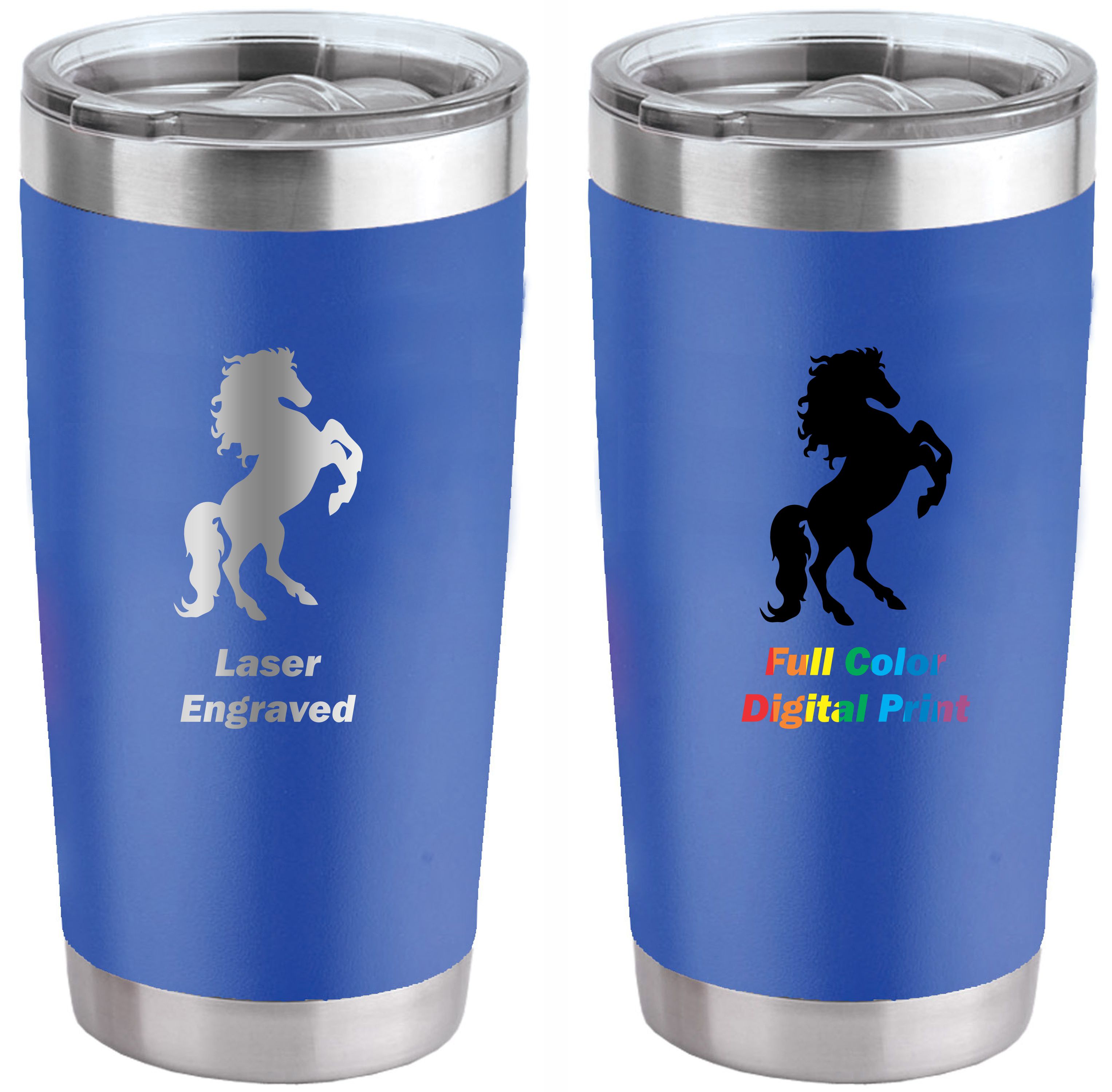 20 Oz. Tahoe Stainless Steel Tumbler w/Slider Lid