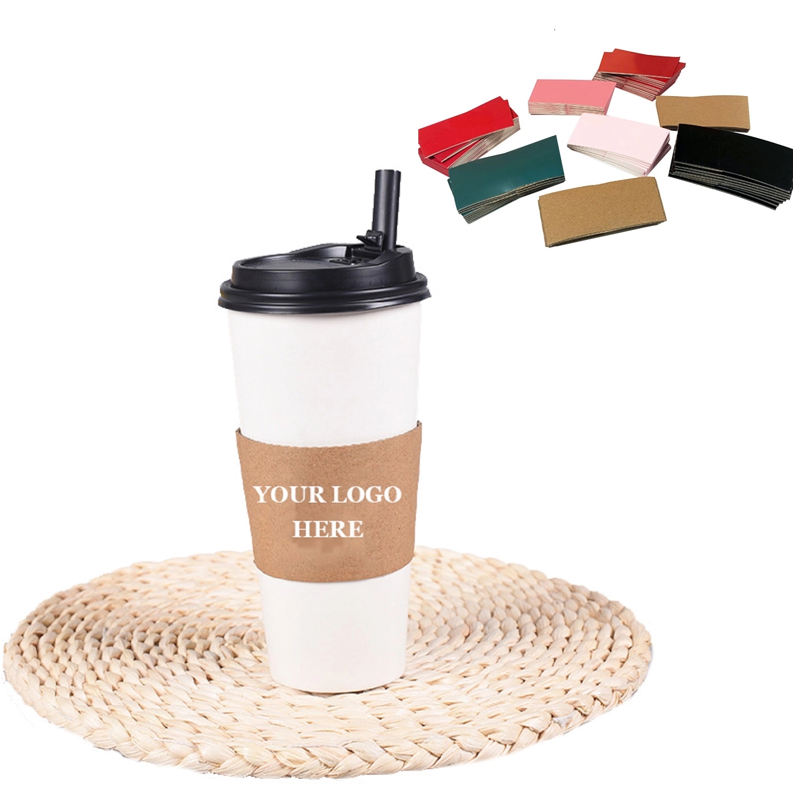 Full Printing Hot Drinking Cups Holder 2