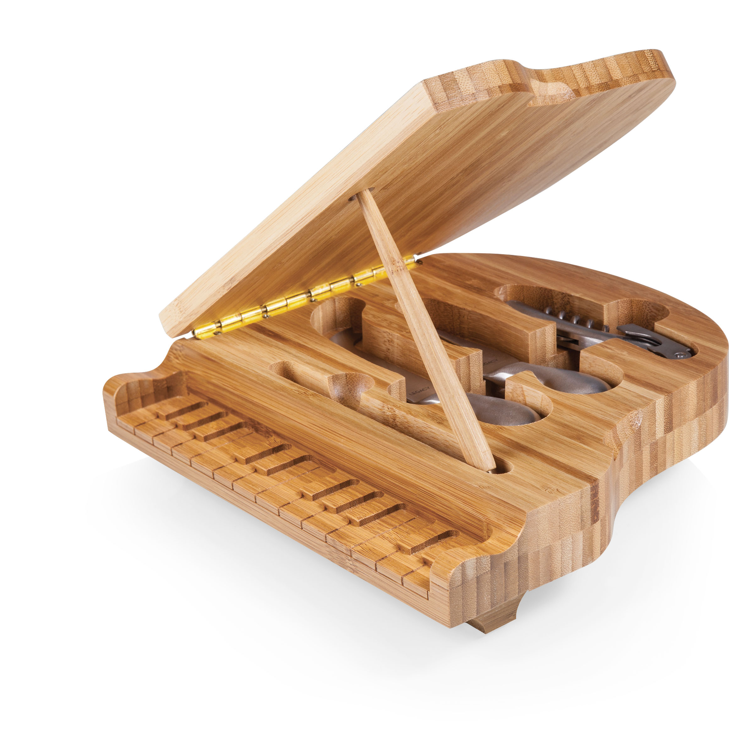 Piano Cheese Cutting Board & Tools Set