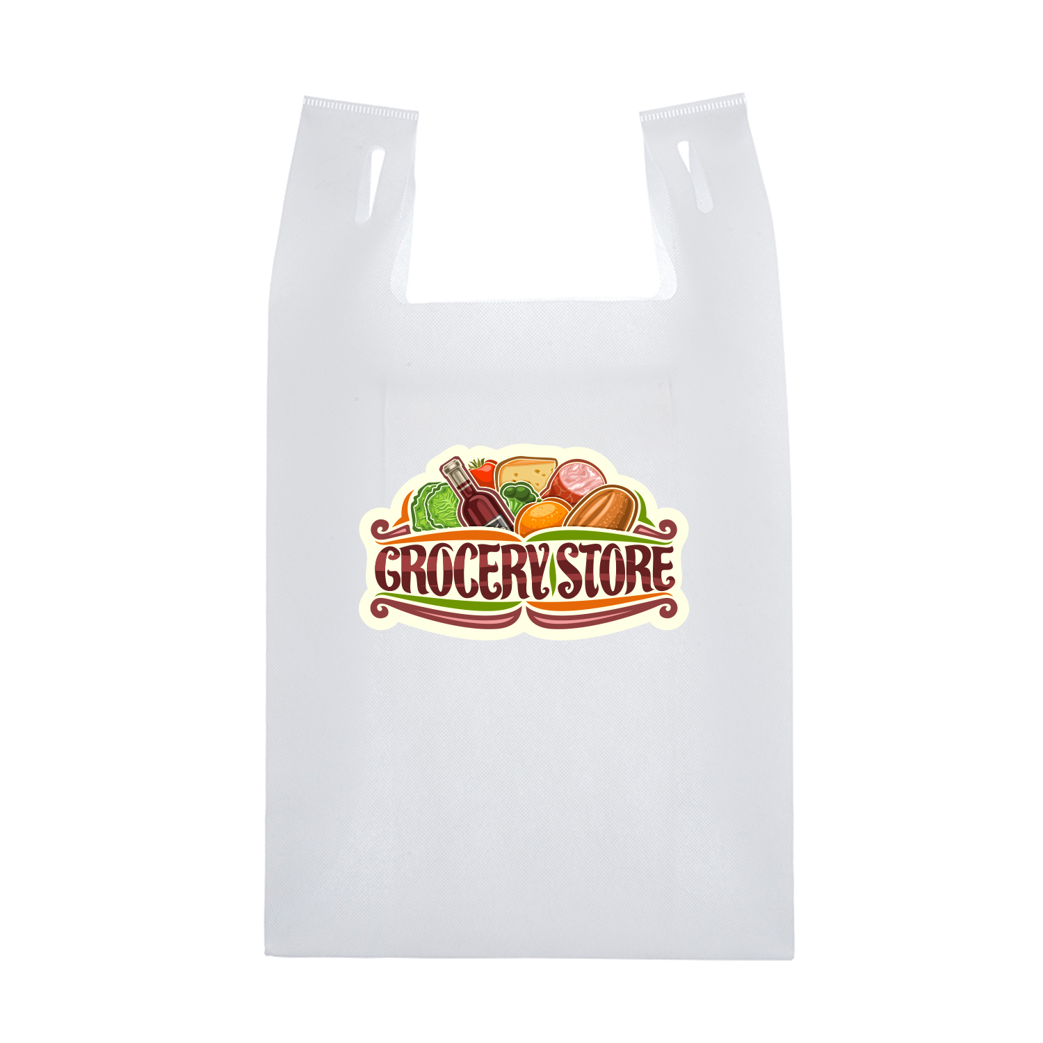 EZ-Hang Reusable Shopper Bag (Full Color Imprint) 9