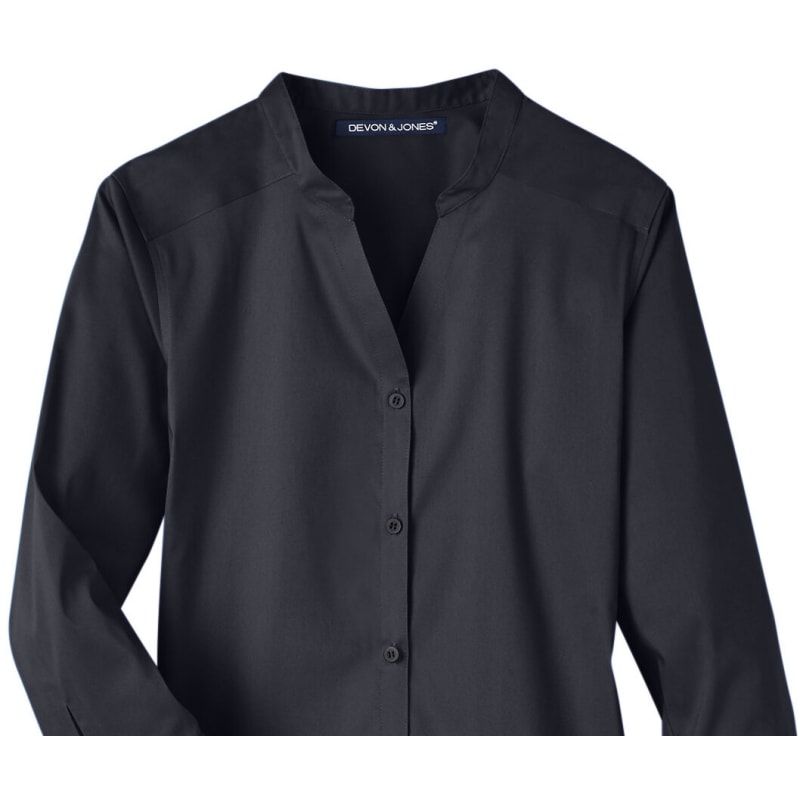 Devon & Jones Ladies' Crown Collection™ Stretch Broadcloth 3/4 Sleeve Blouse 3