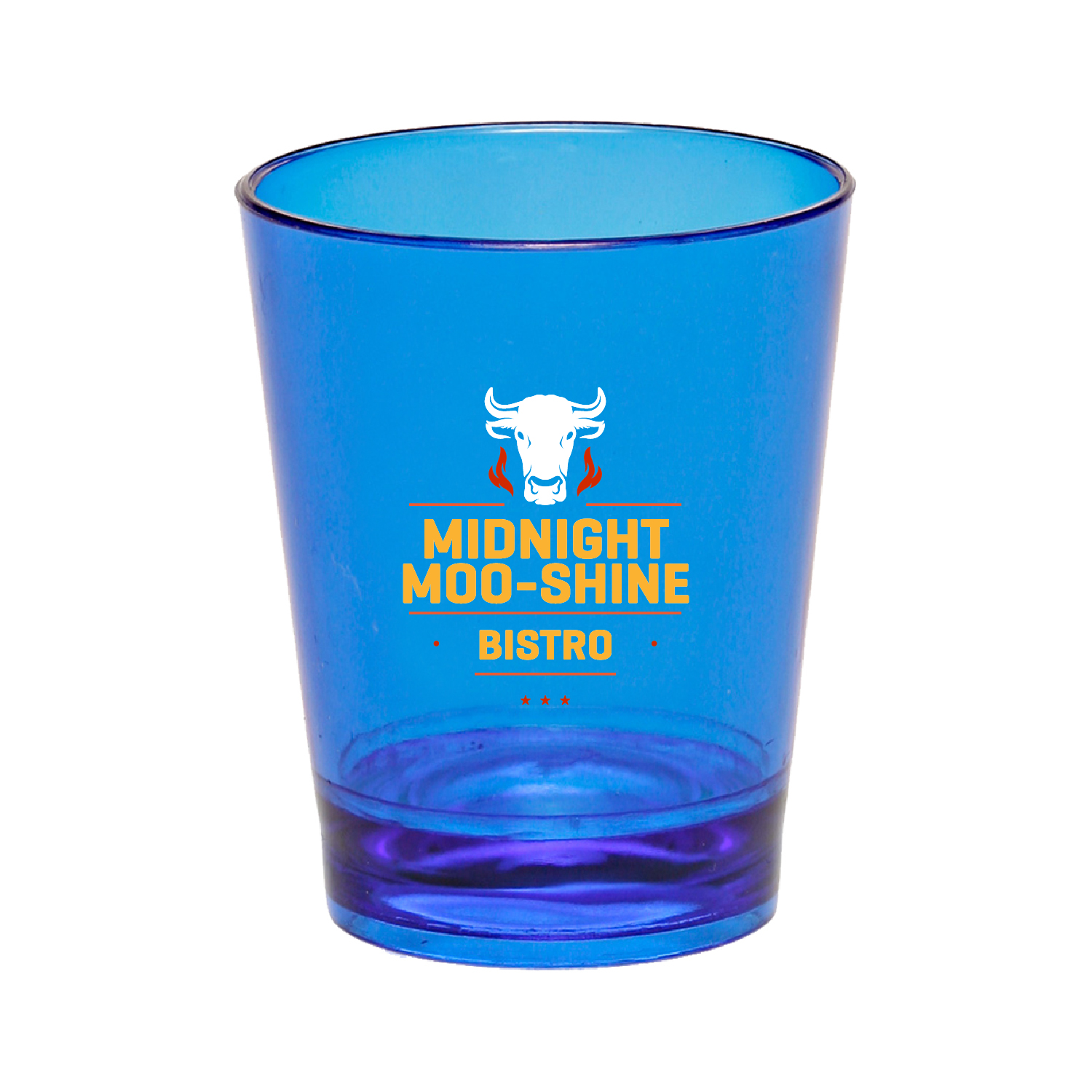 1.5 oz. QuickSip Translucent Plastic Shot Glass (Full Color Imprint) 2