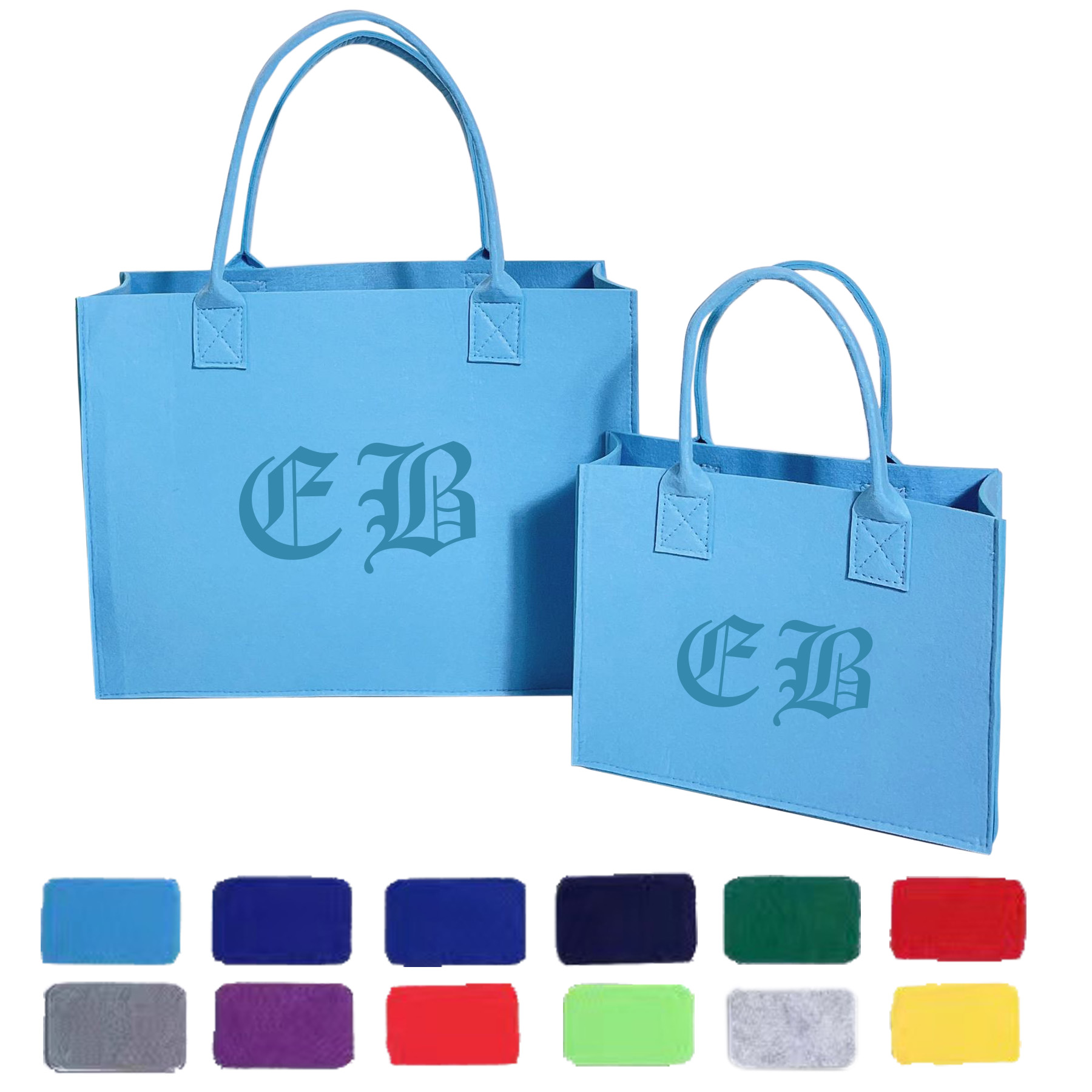 Felt Tote Shopping Bag 1