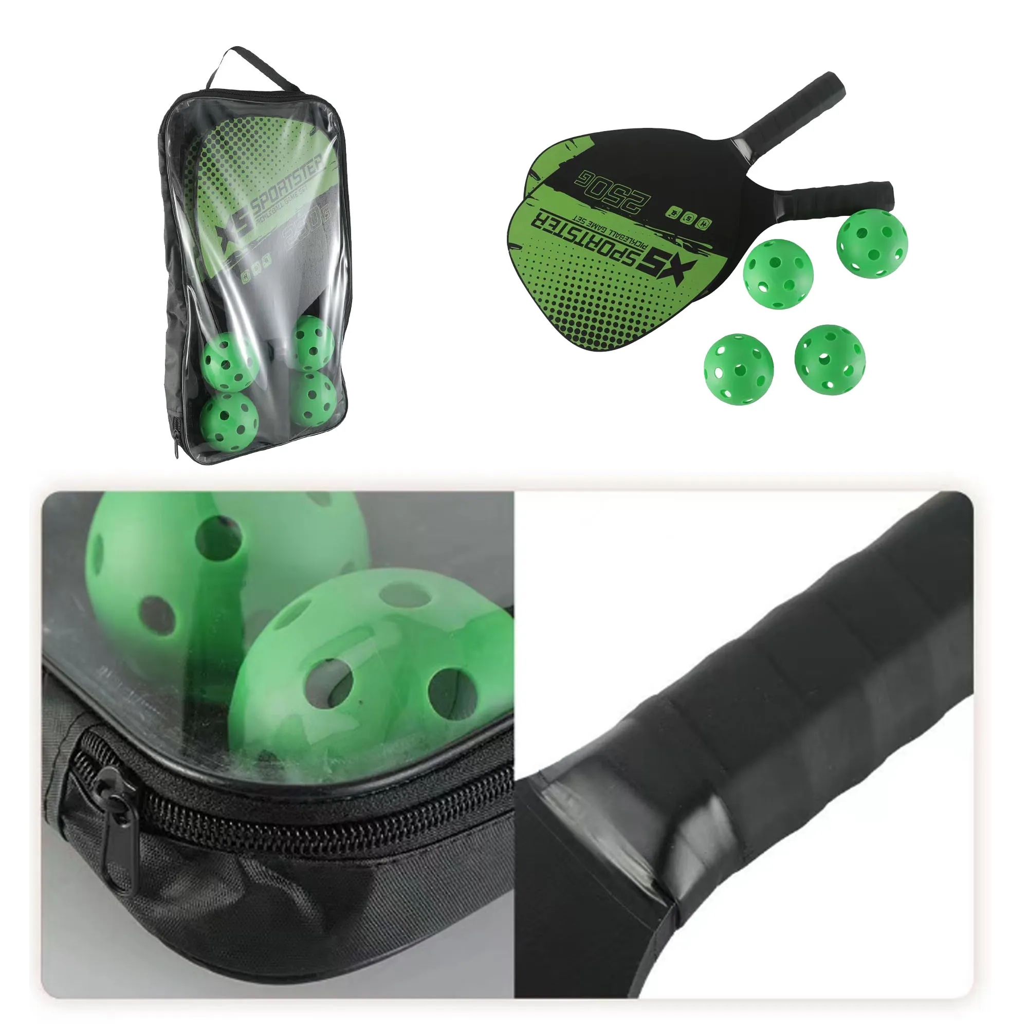 Beginner Pickleball Racquet Set 3