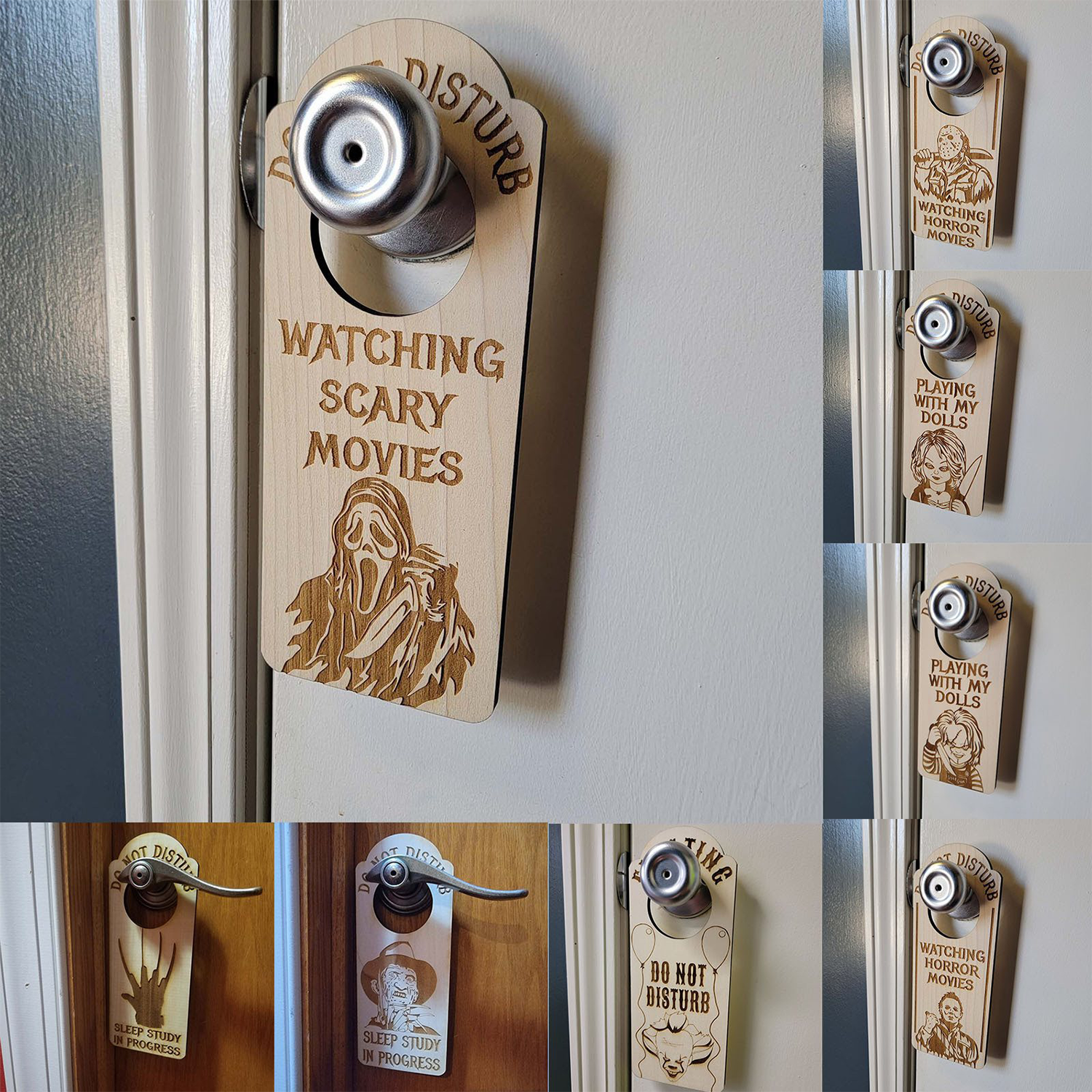 Hardwood Door Hanger 5
