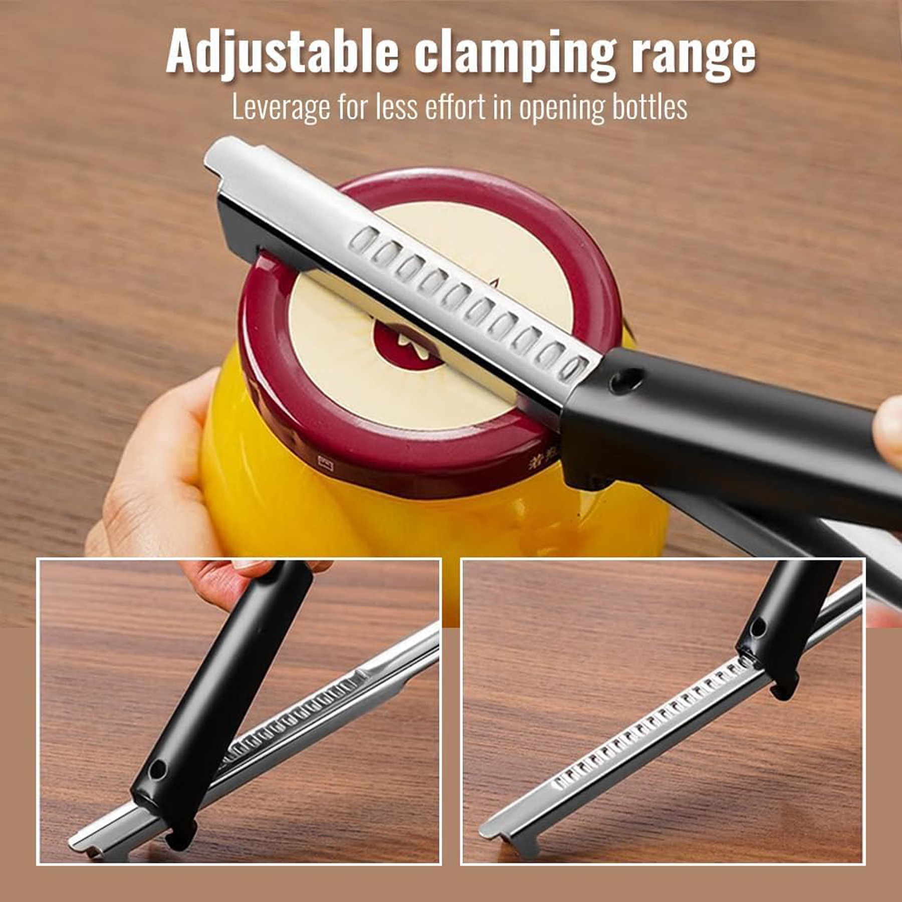 Adjustable Stainless Steel Can Opener 2