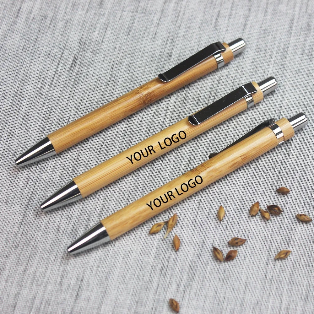 Bamboo Environmentally Friendly Gel Pen 4