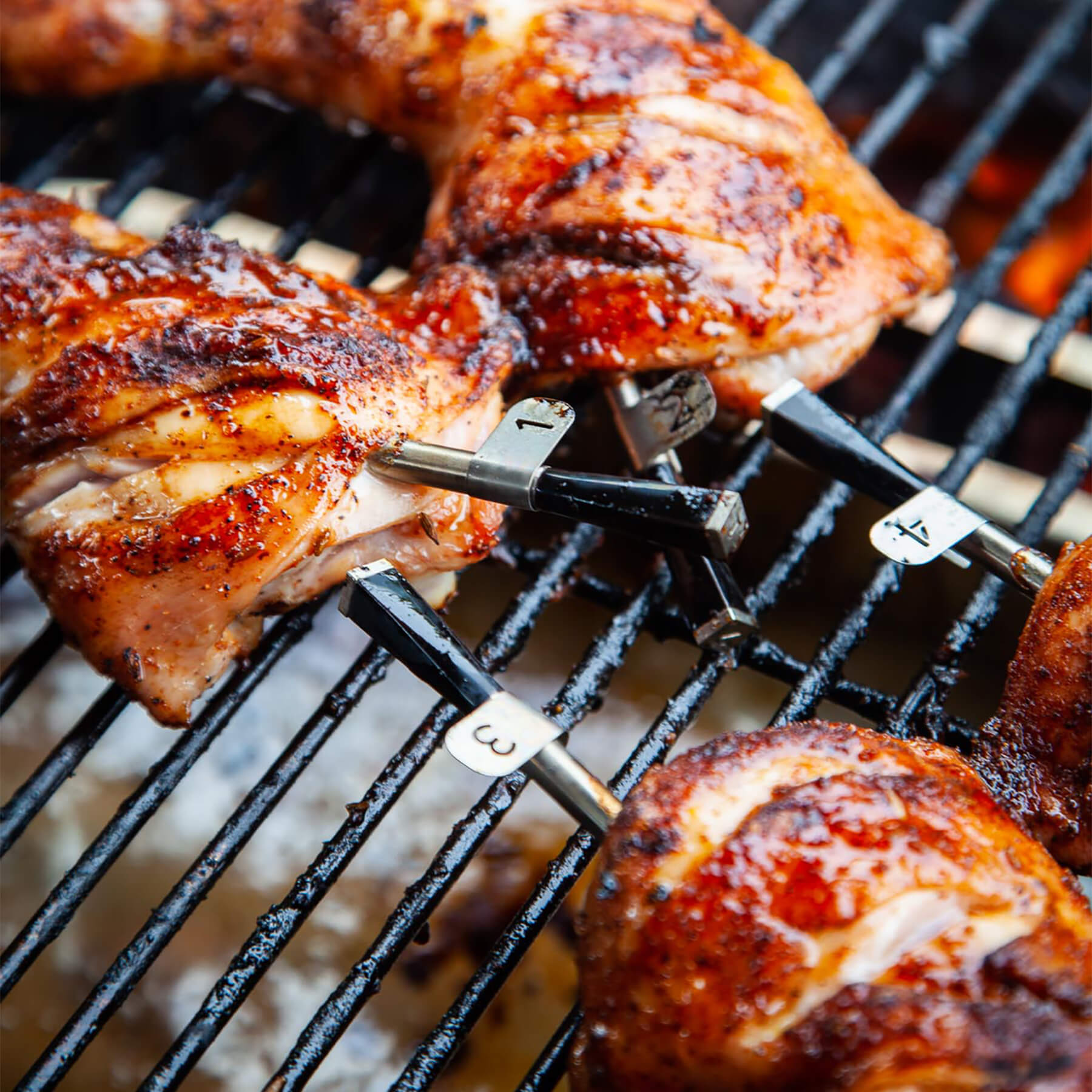 + 165ft Wireless Smart Meat Thermometer