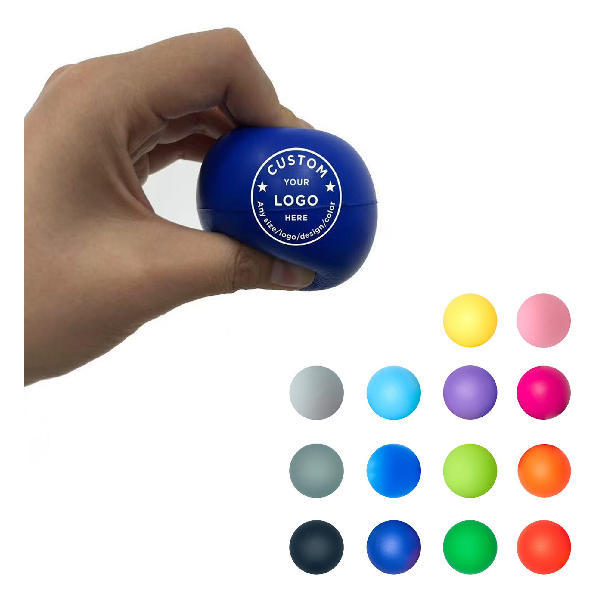 Round Anti Stress Ball 1