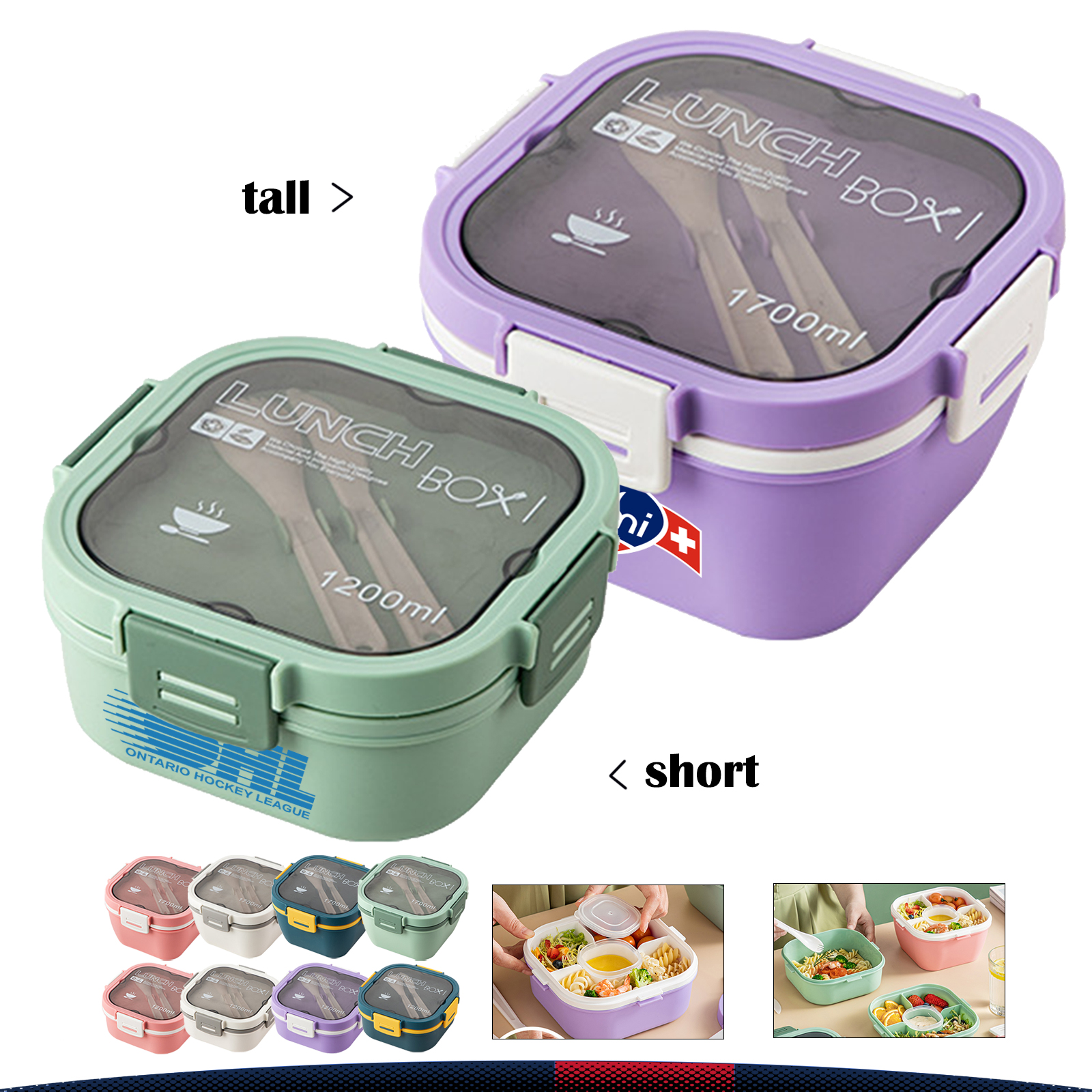 Large Capacity Lunch Box 5