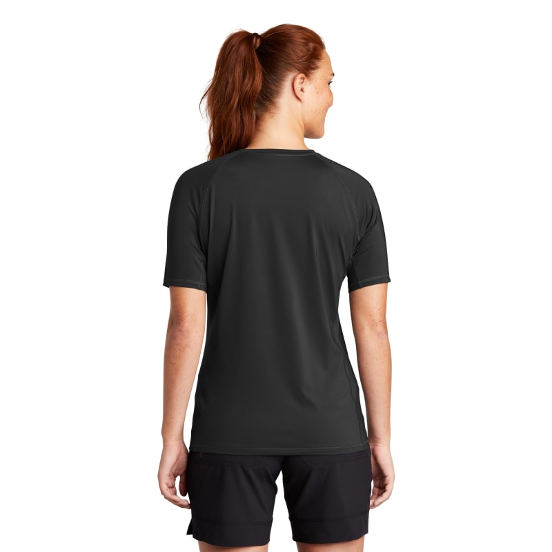 Sport-Tek Women's Rashguard Tee. 10