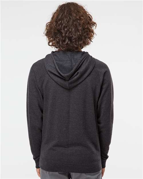 Unisex Icon Lightweight Loopback Terry Hooded Sweatshirt - SS1000 23