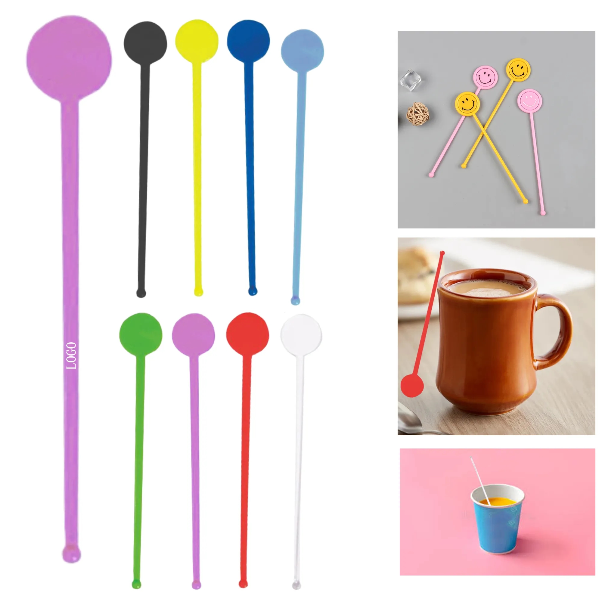 Polystyrene Eco-Friendly Special Shaped Stirring Stick 8