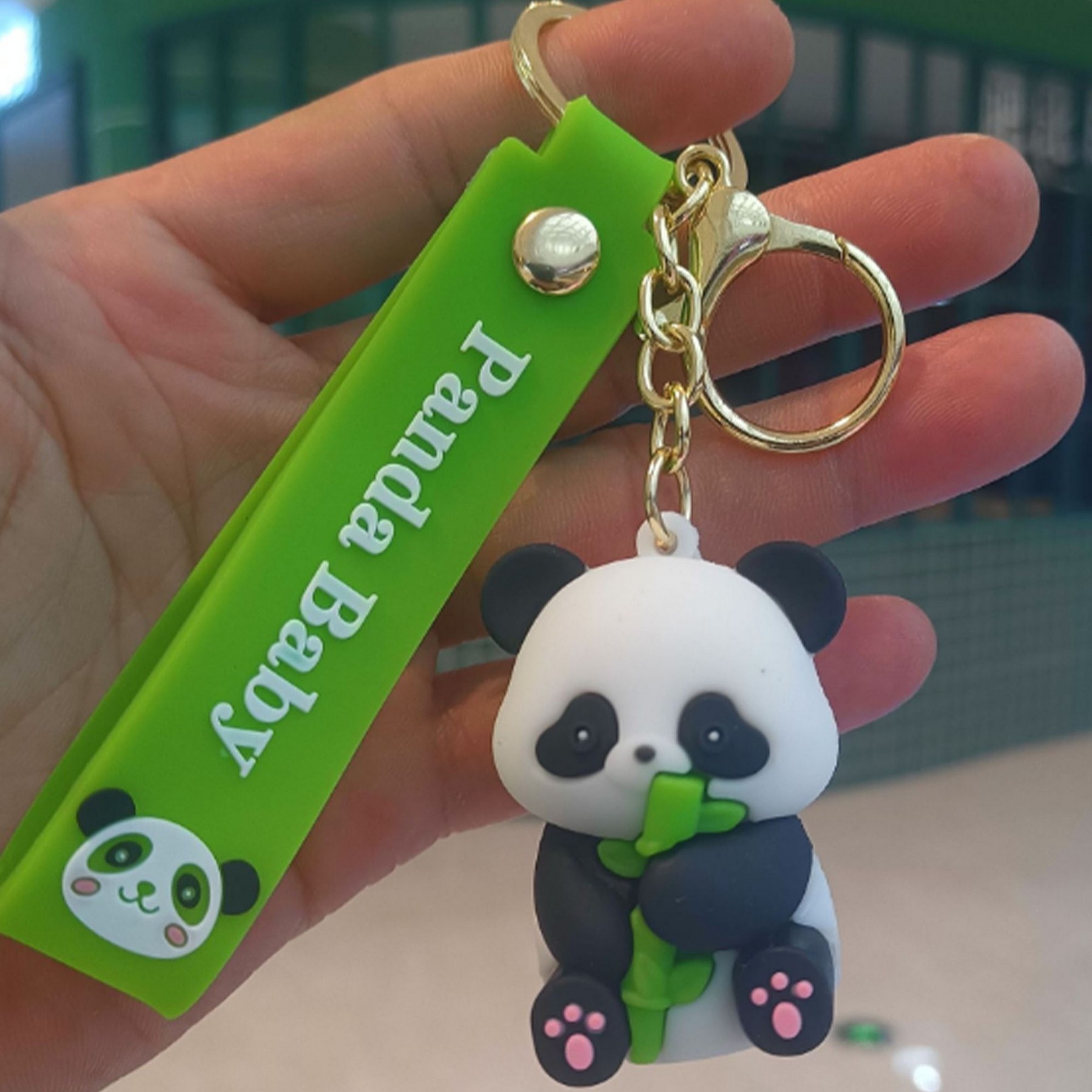 Panda Keychain Creative Kawaii Animal Pendant 5