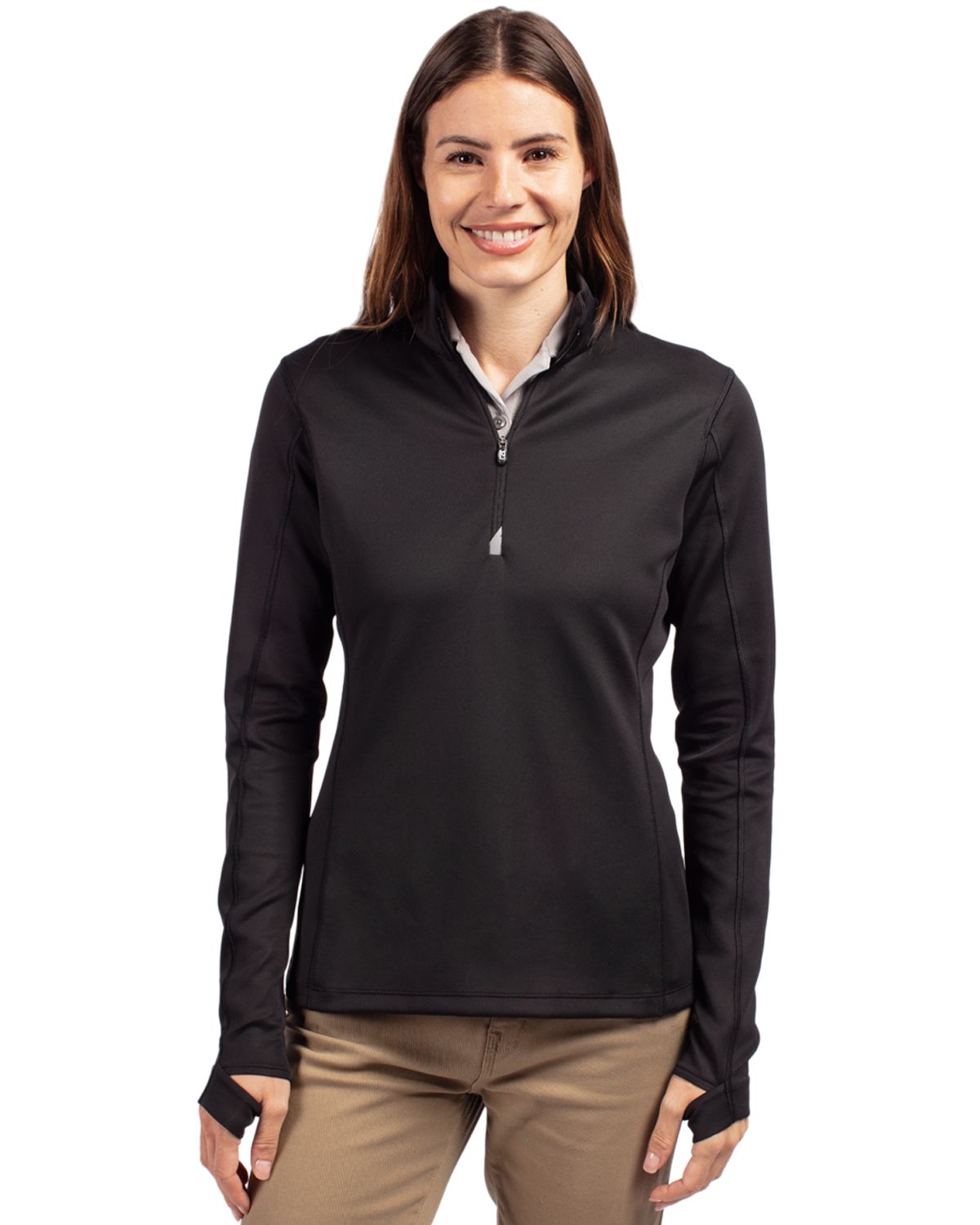 Traverse Stretch Eco Quarter Zip Womens Pullover