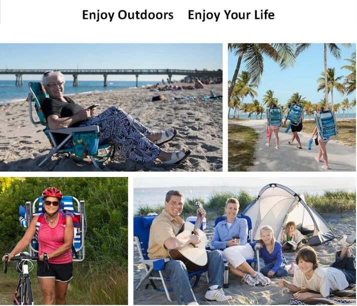 Outdoor Backpack Folding Camping Beach Chair 8